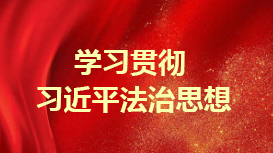 學習貫徹習近平法治思想